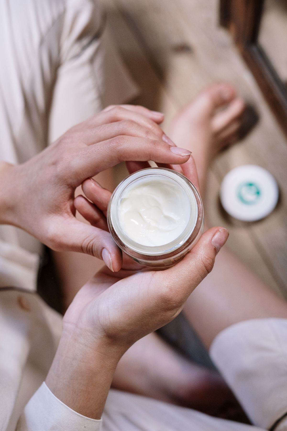 Pedicure care at TheNailBox in Roscoe Village